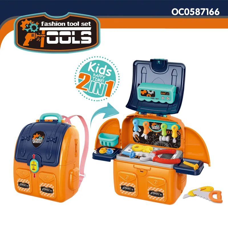 Boys Backpack Construction Repair Tool Play Set Toys for Kids No Reviews Yet