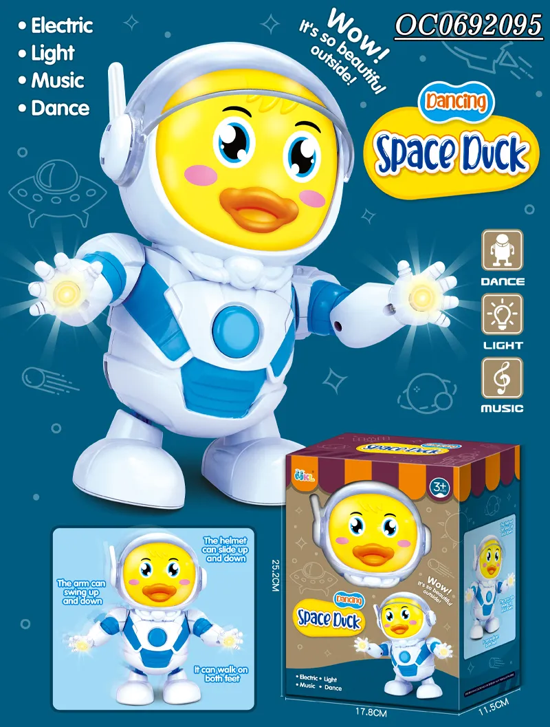 Wholesale Battery Operated Dancing Intelligent Smart Robot with Light and Music
