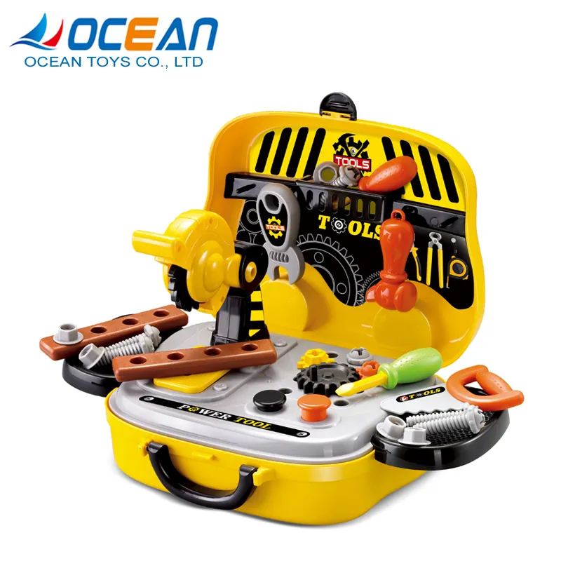 Role Play Toy DIY Assembly Tool Table Cheap Mechanical Tool Toy for Kids