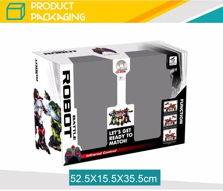 Wholesale Plastic Fighting Colorful Electronic Musical Toy Remote-Controlled Toy Robot