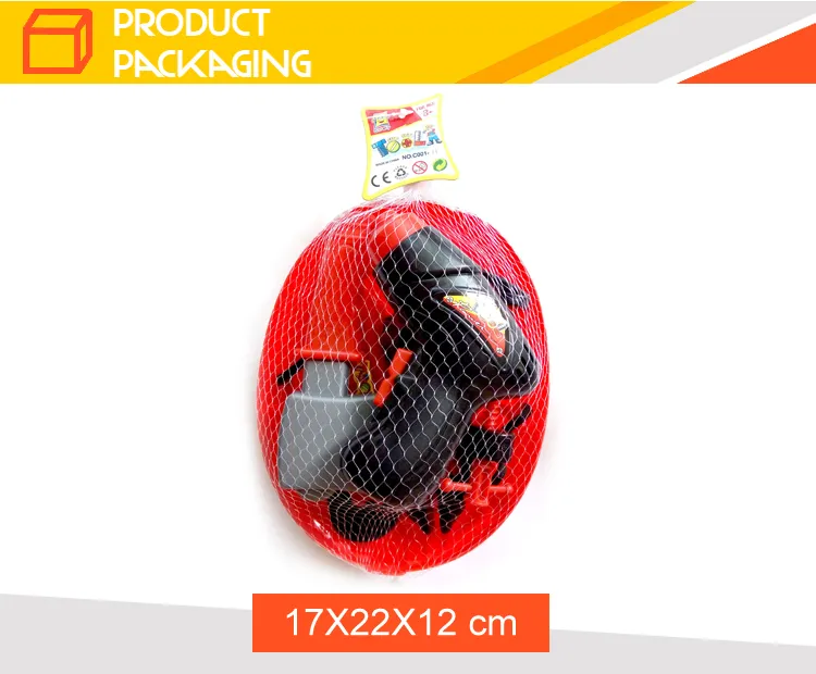 Children Pretend Fire Control Set Plastic Firefighting Tool Toy with Fireman Helmet Hat