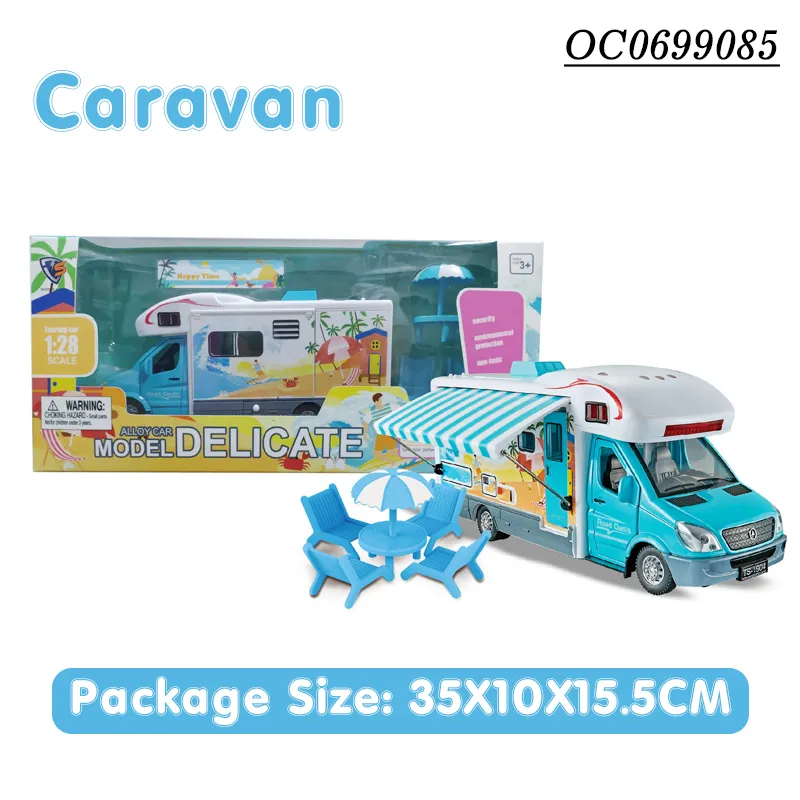 Wholesale 1: 24 Scale Die Cast Metal Truck Alloy Metal Small Car Diecast Car Toys with Light Sound