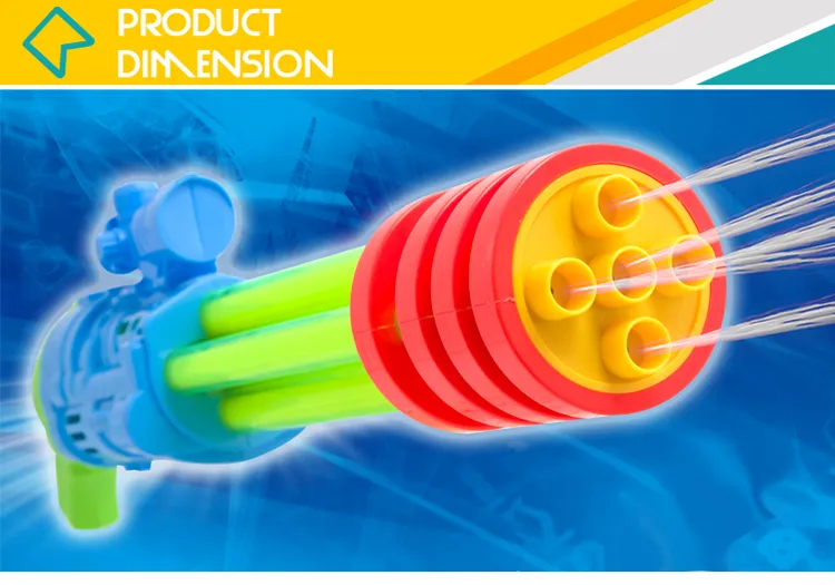 Wholesale Outdoors Plastic Pellet Weapon Toy Water Pressure Guns for Water Games Park