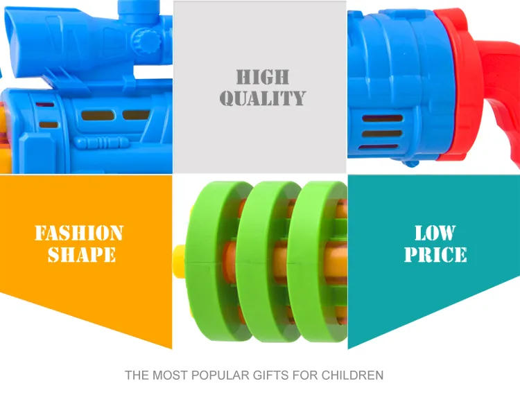 Wholesale Outdoors Plastic Pellet Weapon Toy Water Pressure Guns for Water Games Park