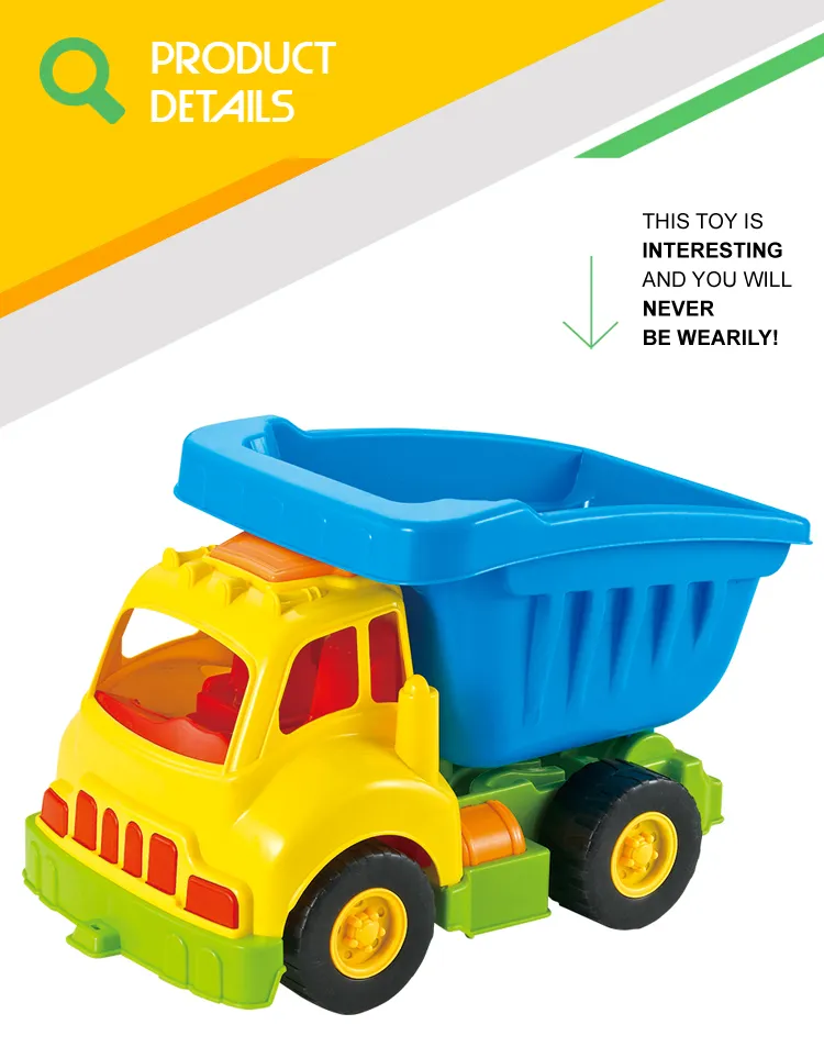 Wholesale Creative Play Beach Bucket and Spade Sand Sea Animals Hand Push Truck Plastic Outdoor Toy