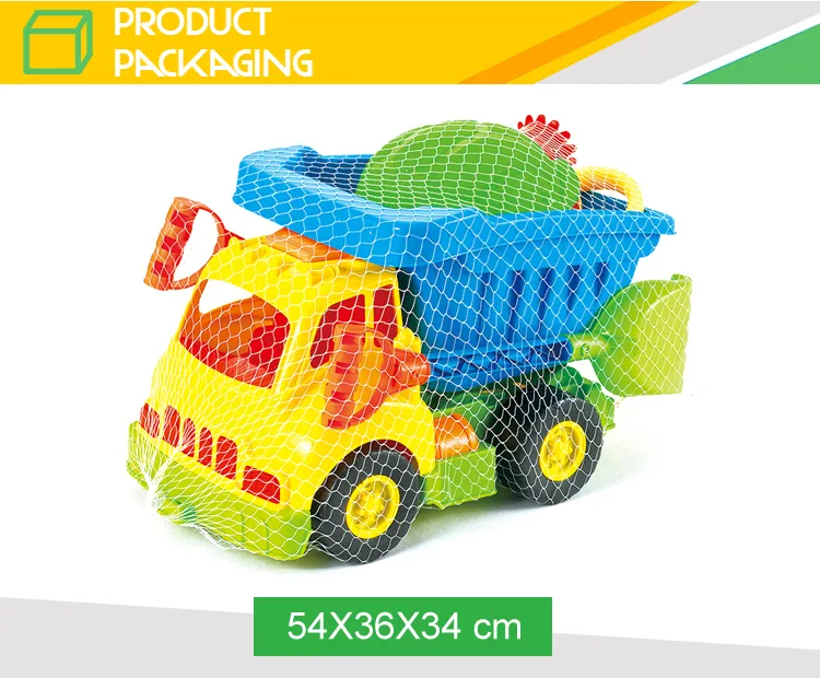Wholesale Creative Play Beach Bucket and Spade Sand Sea Animals Hand Push Truck Plastic Outdoor Toy