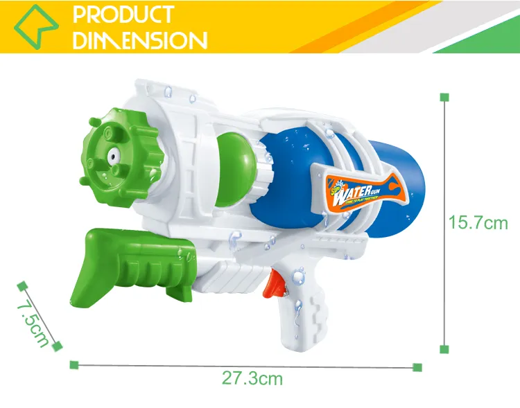 High Capacity Summer Beach Shooting Game Kids Gift Plastic High-Pressure Toy Water Gun for Children