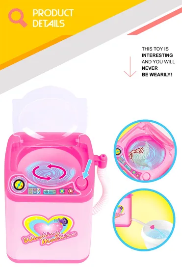 Wholesale Kids Plastic Cleaning Electrical Pretend Play Battery Washing Educational Toy