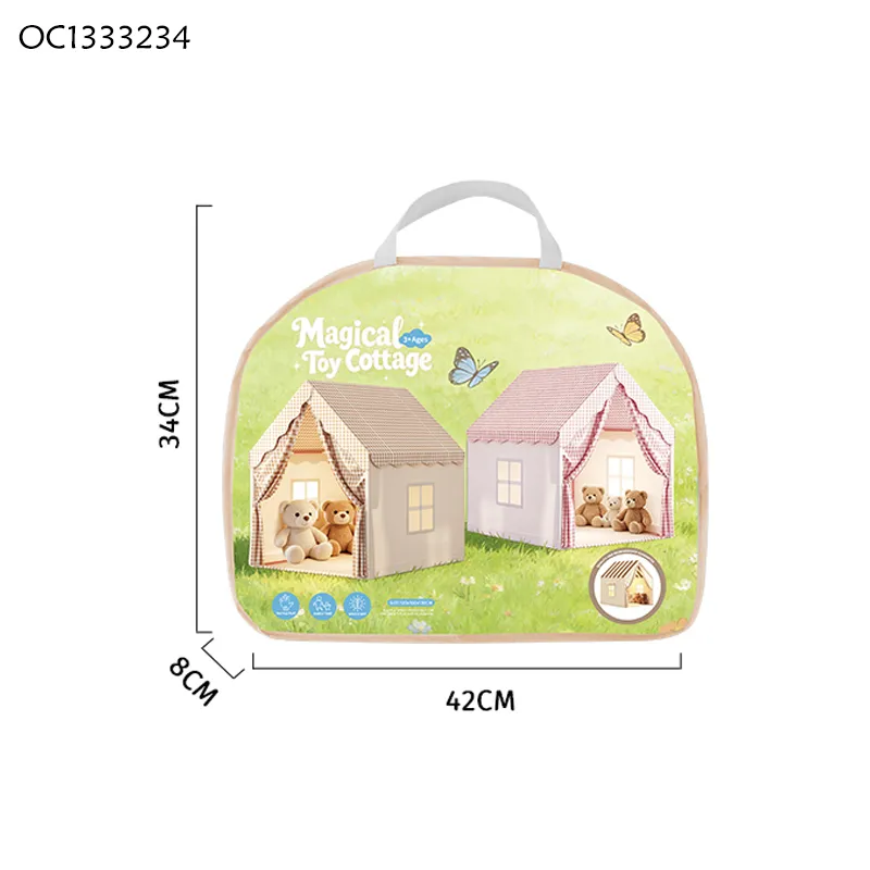 Wholesale Baby Light up Big Montesori Musical House Size Tent Playhouse for Kids Children and Parents