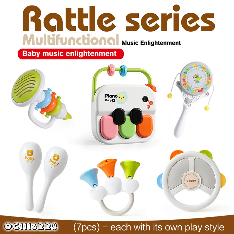 Plastic Electric Simulation Driving Plastic Baby Steering Wheel Board Montessori Board Game Toys