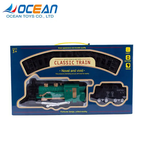 Other Classic Toys Boys Flexible Mini Pieces Train Set Electric Toy with Track Set