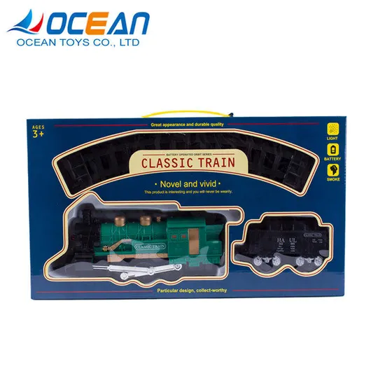 Other Classic Toys Boys Flexible Mini Pieces Train Set Electric Toy with Track Set