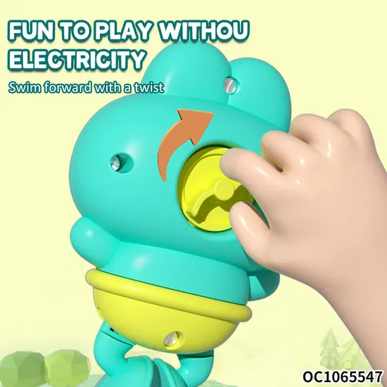 Wholesale Plastic Children Frog Baby Kids Summer Bath Water Swimming Baby Bath Toys for Kids