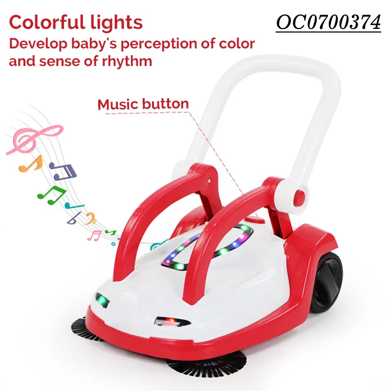 Wholesale Educational Plastic Children House Pretend Play Toy Cleaning Set for Kids
