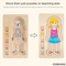 Multi Layer Montessori Human Body Structure Picture Children Educational Wood Jigsaw Puzzle Toy for Kids