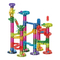 Flashing Slide Ball Track Transparent Big Building Block Marble Run Toy for Kids
