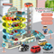 Creative Construction Track Assembly Play Set Slot Building Toy with Light Music