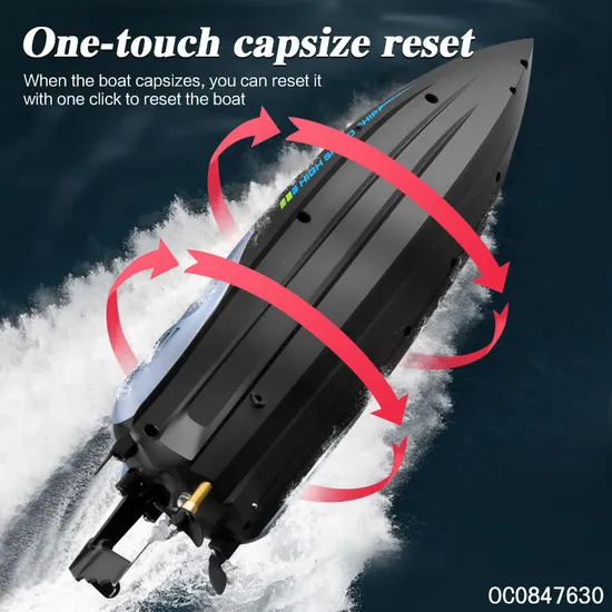 Wholesale Plastic Electric RC Speed Racing Model High Speed Toys Boats for Adult