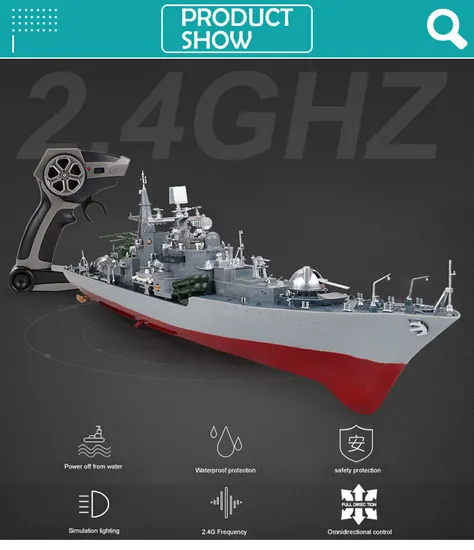 Wholesale Plastic 2.4G Remote Control RC Model Radio Control Boat