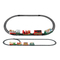 Wholesales Hot Selling Tracking Train Set Electric Toy with Light Music Christmas Gifts New Year Kids Hot Toys for Children