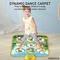 Hot Selling Kids Wholesale Light up Dance Challenge Floor Carpet Mat Activity Play Mat
