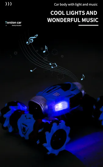 Twisted Climbing Drift Hand Gesture Controlled Stunt off Road RC Model Car for Kids