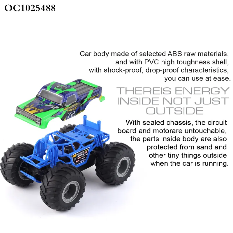 Model Stunt Rolling Car 1: 28 Scale 4WD Mini RC off Road Car