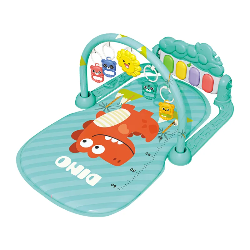 Pedal Piano Gym Baby Activity Exercise Music Safe Soft Play Mat Crawling Foldable Waterproof Anti-Slip Baby Sleeping Mat