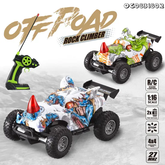 RC 4WD Racing High Speed off Road Remote Control Drift Toys 1: 16 with LED Light Race Sports Car