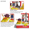 Wholesale Sounds Light Spray Sink Function Children Pretend Role Play Cooking Educational Kitchen Toy for Girl