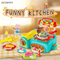 Wholesale Children Gift Kitchen Pretend Play Plastic Toy Kids Plastic Children House Cooking Play Set