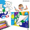 Montessori 3D Glasses Game Boy Color Magic Water Painting Erasable Doodle Book Water Coloring Book Popular DIY Handmade Toy for Children