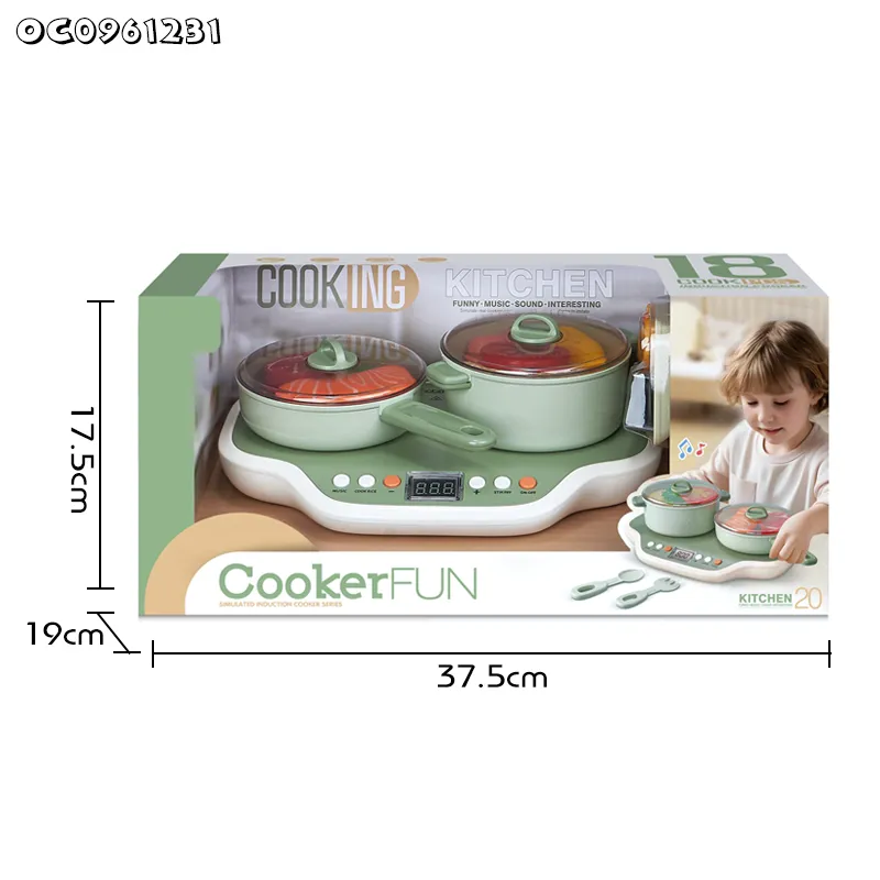 Wholesale Children's Pretend Role Play Funny Children's Plastic Kitchen Tool Food Toys