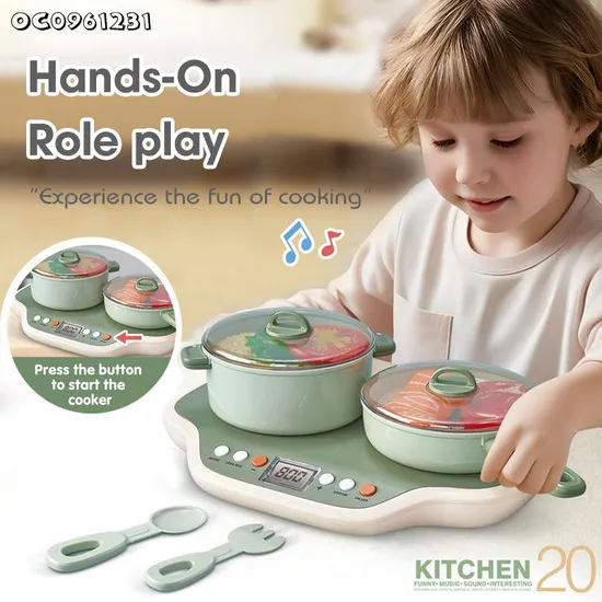 Wholesale Children's Pretend Role Play Funny Children's Plastic Kitchen Tool Food Toys