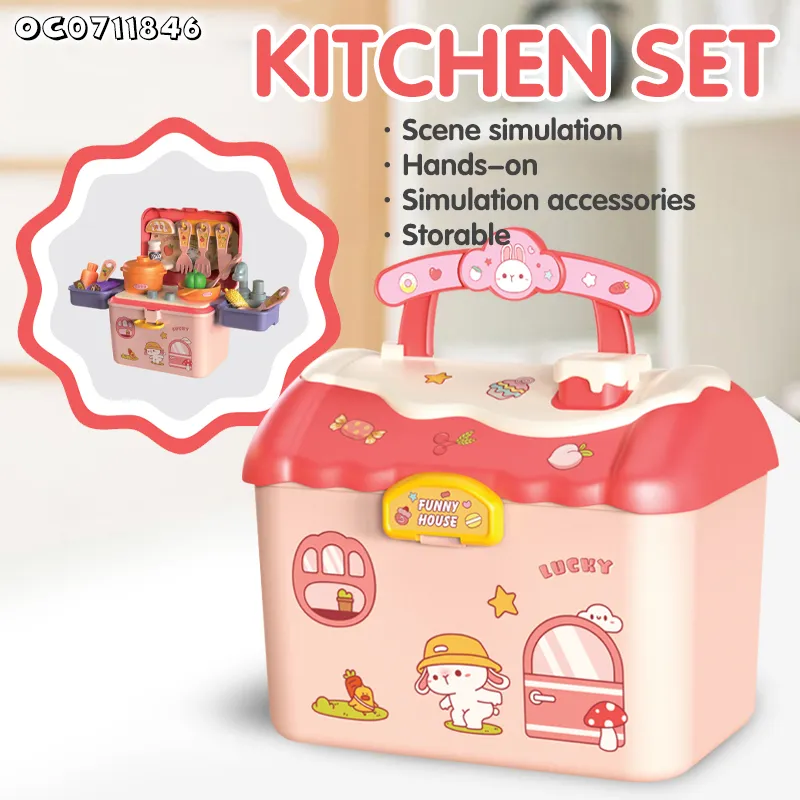 Wholesale Children Educational Pretend Plastic Kitchen Cooking Vegetable Fruit Food Toy