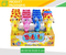 Happy Outdoor Games Funny Bubble Toy Gun with Pull Line Fan