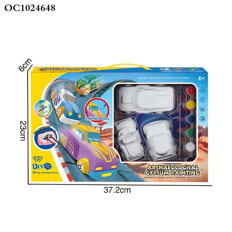 Creative Educational Drawing Toy Children Graffiti DIY Arts and Craft Plaster Painting Montessori Educational Toys for Kids