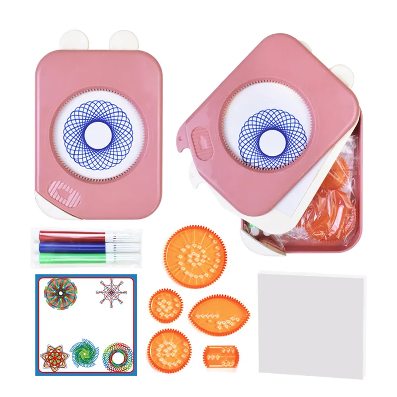 Multifunctional Geometric Ruler Artist Drawing Painting Tools and Materials Set Fancy Wholesale Educational Toy for Kids