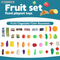 Wholesale Kids Simulation Toys Children Pretend Play Educational Mini Plastic Fruits Vegetables Toys