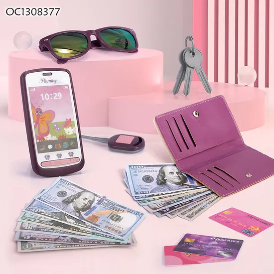 New Trending Hot Selling Cute Little Beauty Tools and Accessories Makeup Items Cosmetic Tool Toy for Girls with Makeup Bag Custom Logo