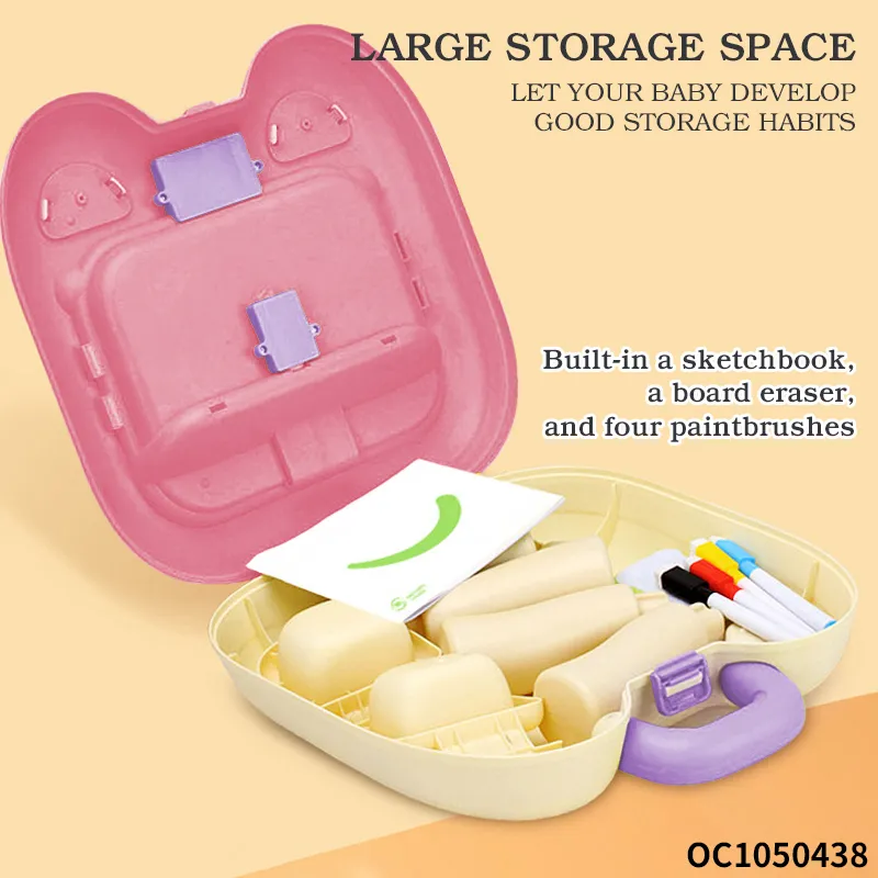 Wholesale Early Montessori Educational Drawing Table Set Learning Popular DIY Toys for Kids