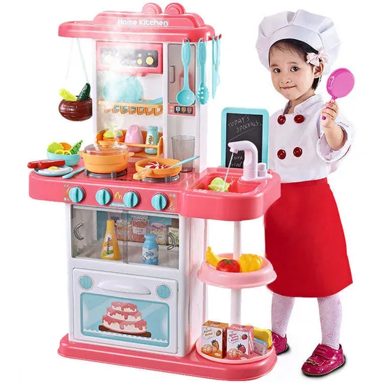 Luxury Best Spray Kitchen Table Wholesale Plastic Children House Play Set Toys for Girls