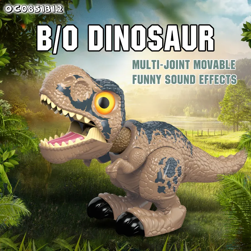 Cute Small Custom Toys Tyrannosaurus Rex Battery Operate Electric China Wholesale Dinosaur Toys with Sound for Children Kids