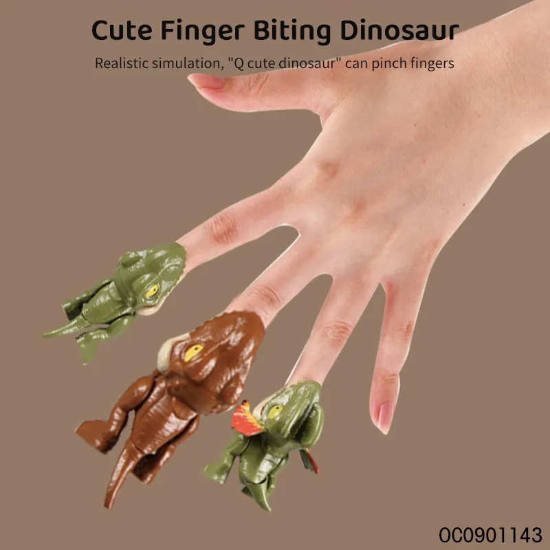 New Arrivals Toys Games Creative Catapult Finger Biting Dinosaur Toy