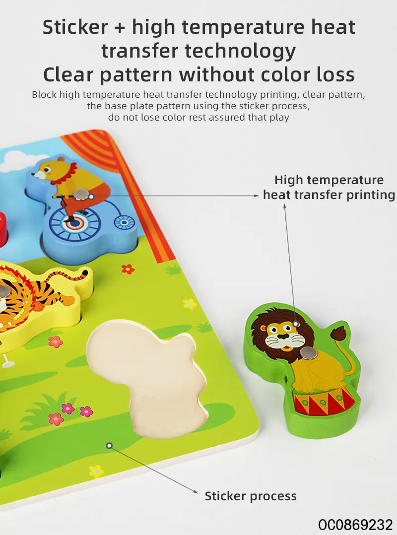 Wholesale Montessori Wooden Magnetic Fishing Game Gifts Kid's Early Learning Toys