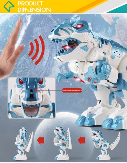 Professional RC Dinosaur Toys Reconfigurable Robot Toy for Salerc Dinosaur