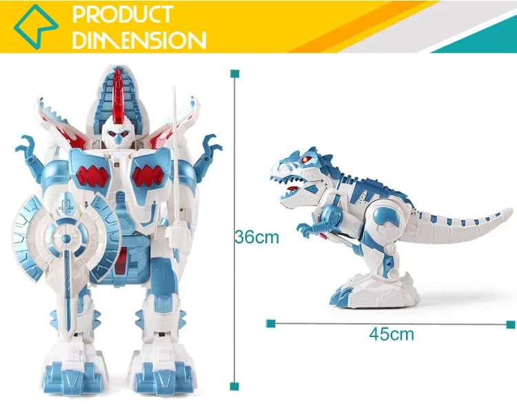 Professional RC Dinosaur Toys Reconfigurable Robot Toy for Salerc Dinosaur