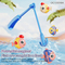 2026 New Arrival Funny Kids Interactive Indoor Games Battery Operated Swimming Fish Table Game Machine Toy with Lighted up Tank