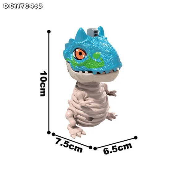 Children Stress Relief Toys Custom Adventure Interactive Open Mouth Dinosaur Gift Toy for Theme Park