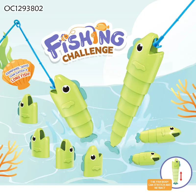 Wholesale Montessori Children 2 Players Water Play Baby Bath Games Board Fishing Toy for Kids